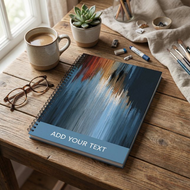 Cuaderno Modern Diagonal, stripe pattern spiral (Subido por el creador)