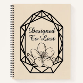 Cuaderno Modern Geometric Arch | Minimalist Wedding