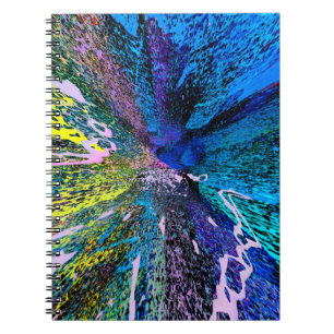 Cuaderno Modern painting wall art decor. Abstract drawing b