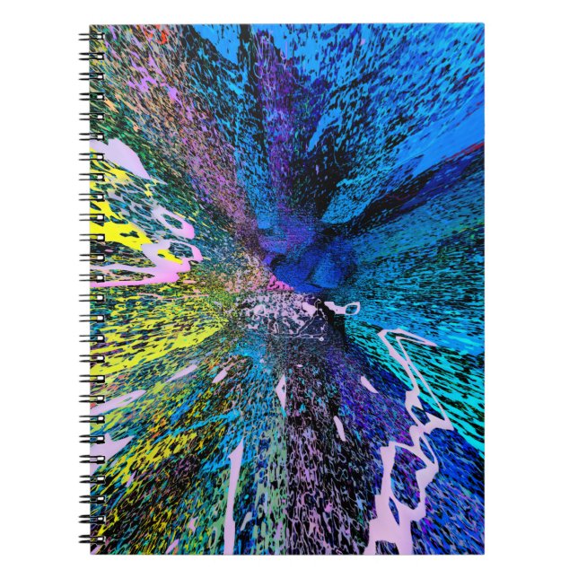 Cuaderno Modern painting wall art decor. Abstract drawing b (Frente)