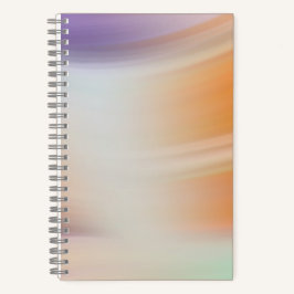 Cuaderno Modern Pastel Gradient Spiral Notebook