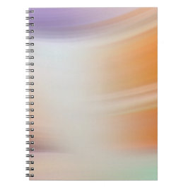 Cuaderno Modern Pastel Gradient Spiral Notebook