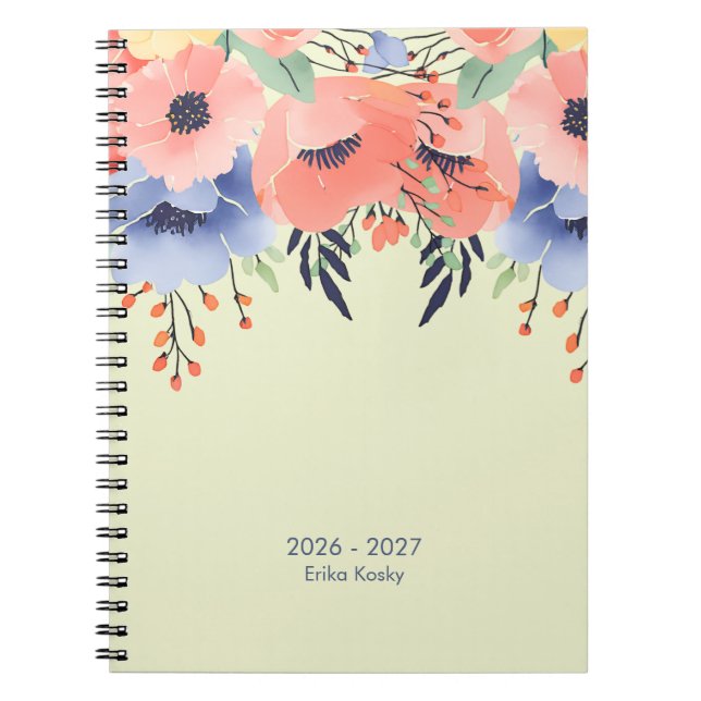 Cuaderno Modern Personalized Professional Aesthetic (Frente)