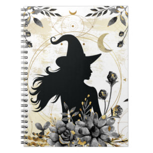 Cuaderno Moderna bruja contemporánea de Halloween 3