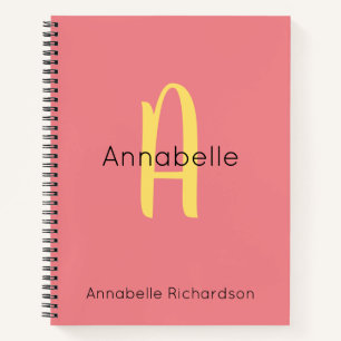 Cuaderno Moderna caligrafía de estilo de escritura corta de