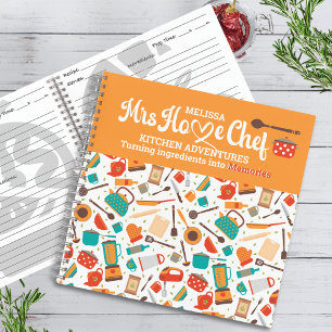 Cuaderno Moderna Cocina Cuta Cuida Herramientas Utensilios