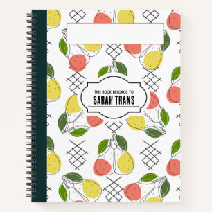 Cuaderno Modernas Chicas femeninas Composición Bloc de nota