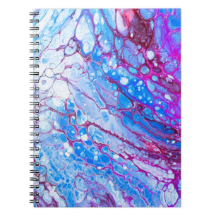 Cuaderno moderno abstracto de la sirena