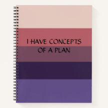 Moderno bloque de color Banda horizontal Monograma