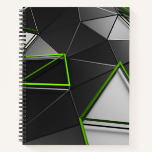Cuaderno Moderno Boletín de bala de bajo contenido de polil
