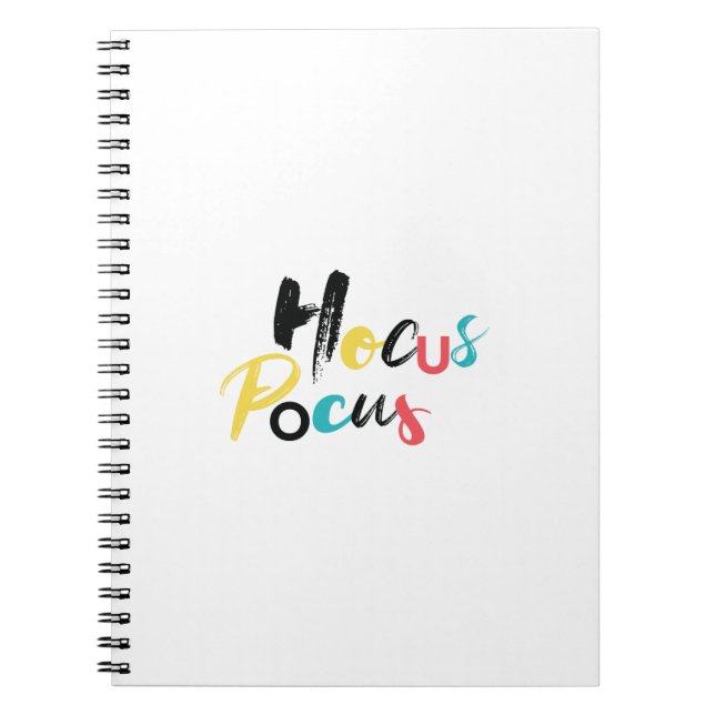 Cuaderno Moderno, colorido, divertido, fresco, moderno Hocu (Frente)