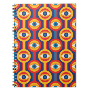 Cuaderno Moderno de mediados de siglo: geométrico abstracto