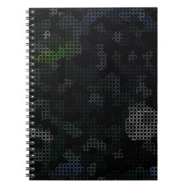 CUADERNO MODERNO ELEGANT_THE ABSTRACT_ART_BLACK
