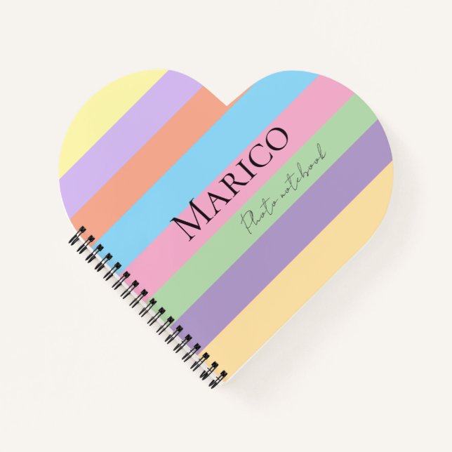Cuaderno Moderno, elegante, lindo, simple y brillante (Anverso)