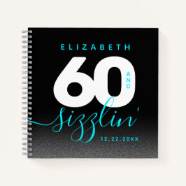 Cuaderno Moderno Helado Girly Azul 60 y Sizzling