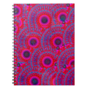 CUADERNO MODERNO MANDALA COLOR ROSA ROSA
