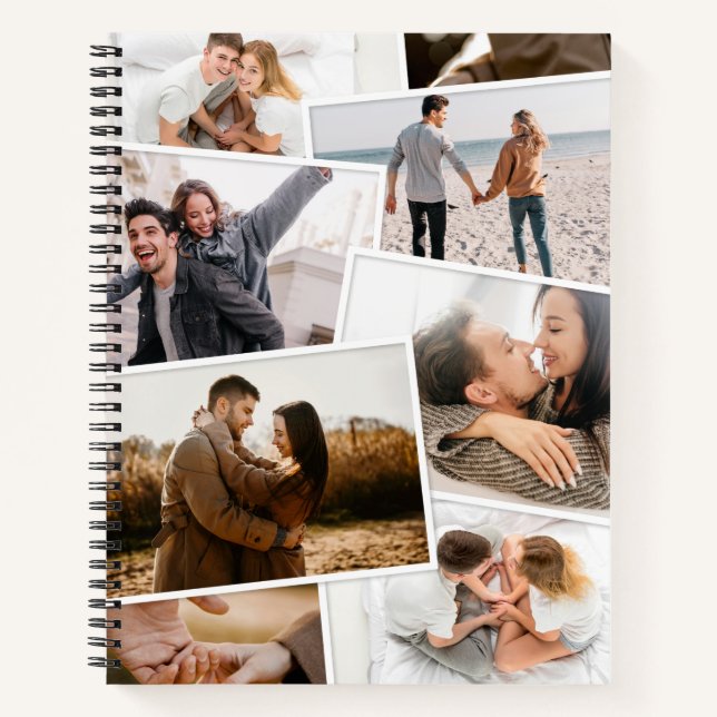 Cuaderno Moderno minimo 8 foto elegante (Anverso)