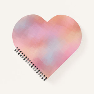 Cuaderno Moderno Rosa Rojo Amarillo Azul Verde Púrpura Eleg