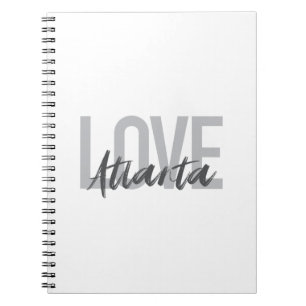 Cuaderno Moderno, simple, genial, diseño urbano Love Atlant