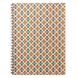 Cuaderno Moderno Sofisticado de mediados de siglo Atómico E