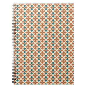 Cuaderno Moderno Sofisticado de mediados de siglo Atómico E