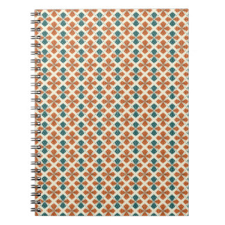 Cuaderno Moderno Sofisticado de mediados de siglo Atómico E
