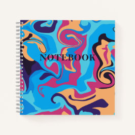 Cuaderno Moderno Swirl
