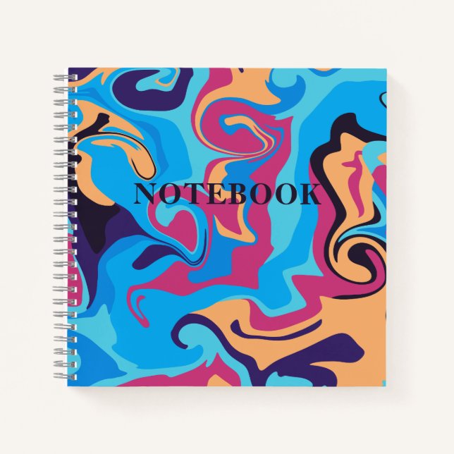 Cuaderno Moderno Swirl (Anverso)