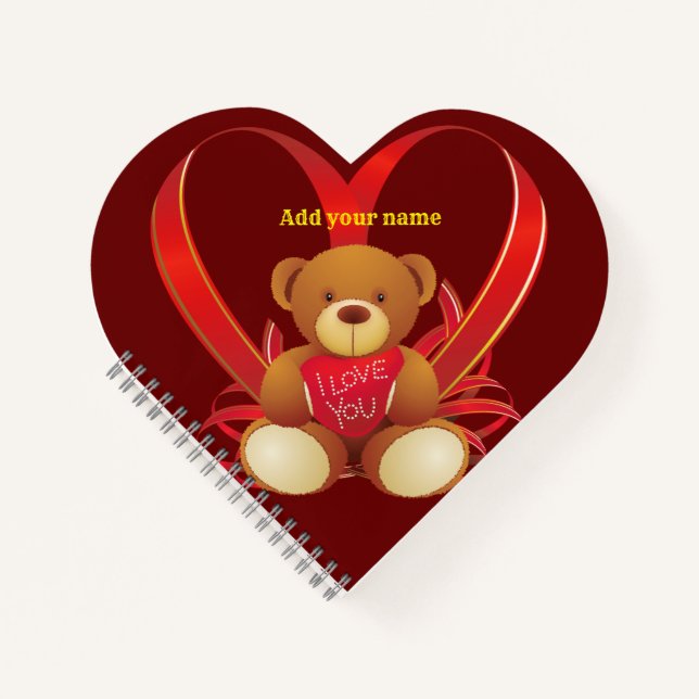 Cuaderno Moderno y elegante Mejor Amor Popular (Anverso)