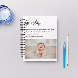 Cuaderno Moderno y simple la mejor abuela jamás el mejor re