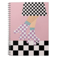 Modernos controles de arte de Chica de patinaje so
