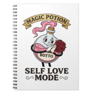 Cuaderno Modo de Amor Propio Botto Poción Mágica Vintage A