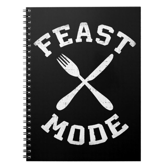 Cuaderno Modo de fiesta - Bulking - Comer, hambriento - Nov (Frente)