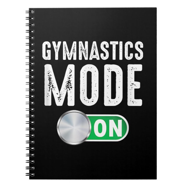 Cuaderno Modo De Gimnasia En El Atleta Gymnast De Guay (Frente)