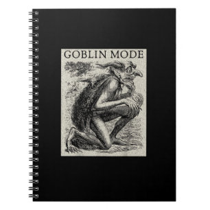 Cuaderno Modo Duende Goblincore Fairycore Grunge Medieval