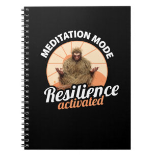 Cuaderno Modo Meditación Bigfoot Resiliencia Activada