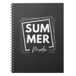 Cuaderno modo verano