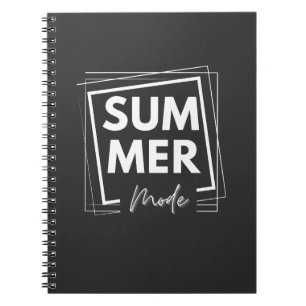 Cuaderno modo verano