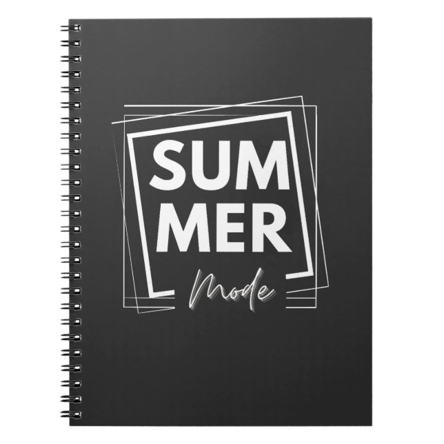 Cuaderno modo verano (Frente)