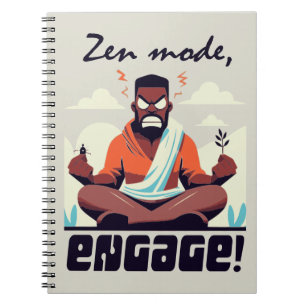 Cuaderno Modo Zen, ¡Involucrar! ⚡ Adulto es un Glitch