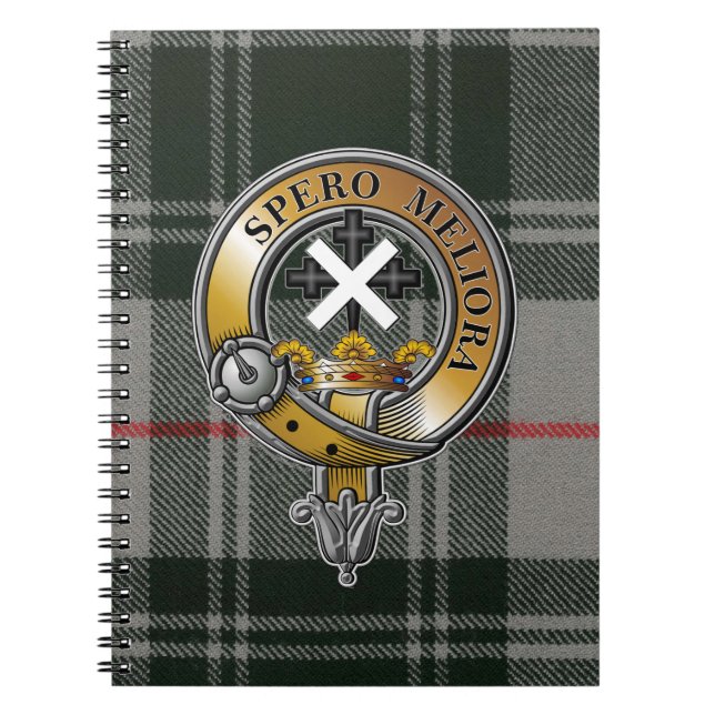 Cuaderno Moffat Tartán & Badge (Frente)