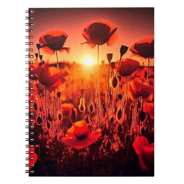 Cuaderno Mohn im Gegenlicht (Frente)
