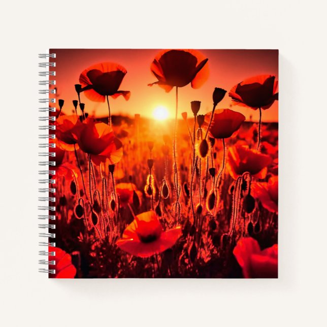 Cuaderno Mohn im Gegenlicht (Anverso)