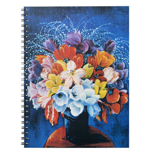 Cuaderno Moise Kisling, Ramo de Tulipanes, (Frente)