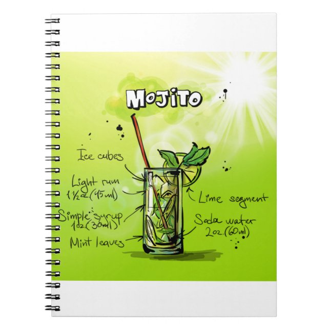 Cuaderno Mojito Recipe (Frente)