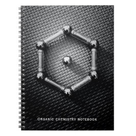 Cuaderno Molécula Benzene, profesor de Química Orgánica