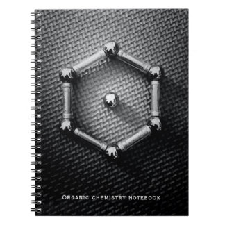 Cuaderno Molécula Benzene, profesor de Química Orgánica