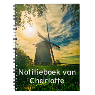 Cuaderno Molen gouden uur Notitieboek