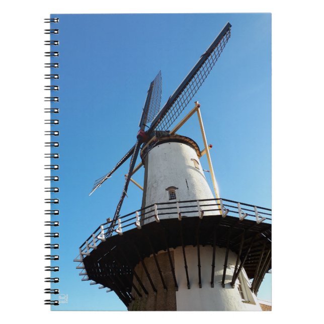 Cuaderno Molen in Nederland in Willemstad. (Frente)