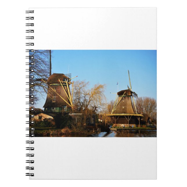 Cuaderno Molens in Nederlands landschap. (Frente)